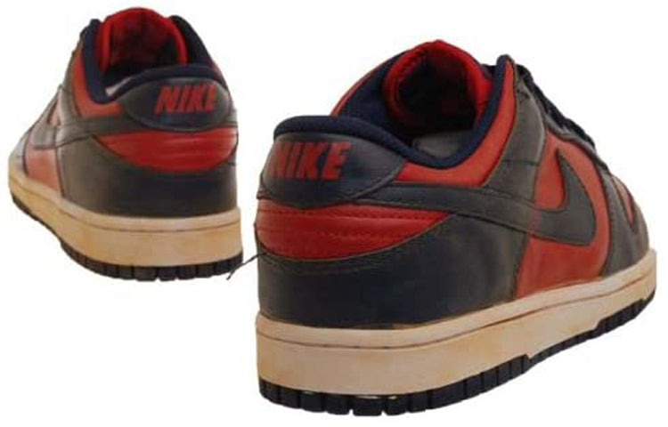 Nike Dunk Low Vintage 'Varsity Red Blue' Varsity Red/Midnight Blue 446242-601 sneakmarks