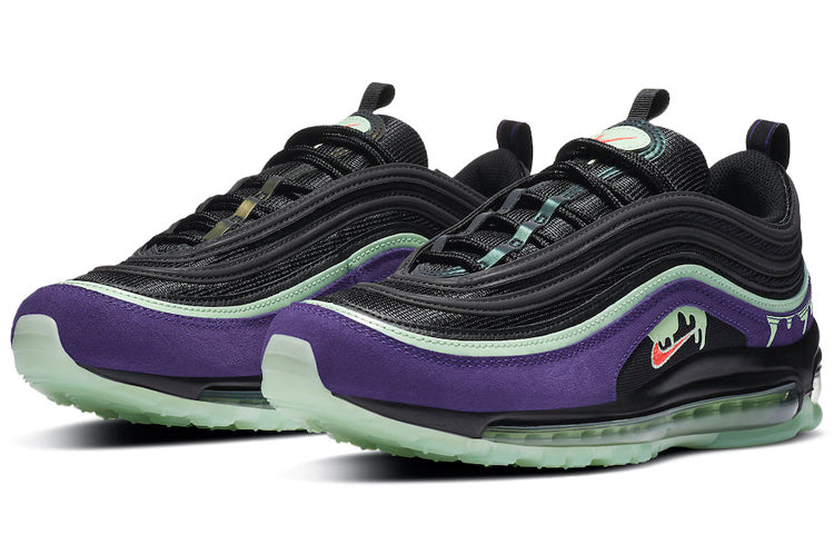 Nike Air Max 97 'Halloween Slime' Black/Flash Crimson/Court Purple DC1500-001 KICKSOVER