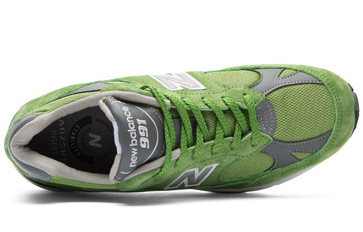 New Balance 991 Made in England 'Bright Green' Green/Grey M991GRN KICKSOVER