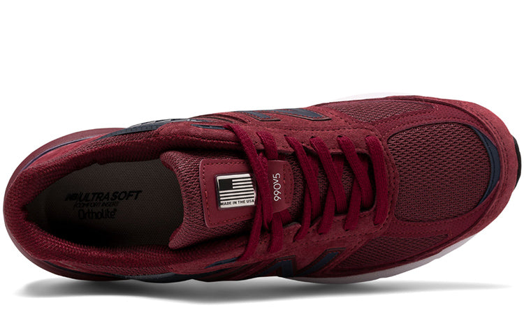 New Balance 990v5 Made in USA 'Burgundy' Burgundy/Navy M990BU5 KICKSOVER
