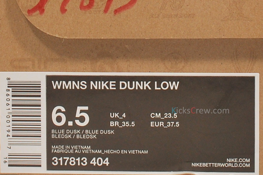 Nike Womens WMNS Dunk Low 317813-404 sneakmarks