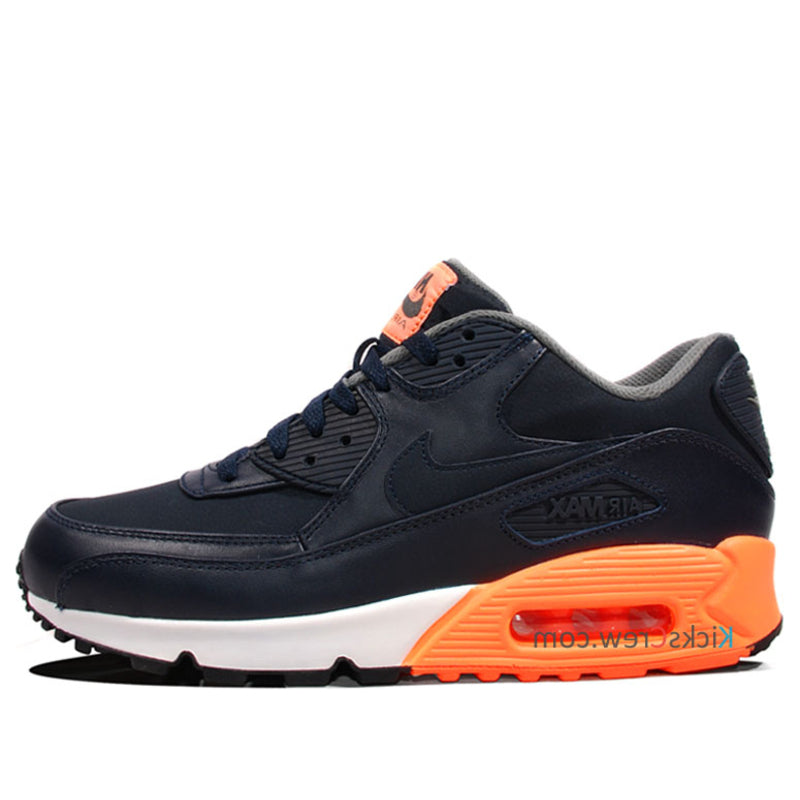 Nike Air Max 90 Premium Dark Obsidian Orange 333888-402 KICKSOVER