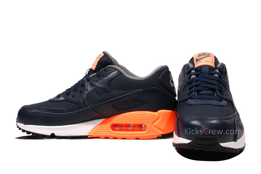 Nike Air Max 90 Premium Dark Obsidian Orange 333888-402 KICKSOVER