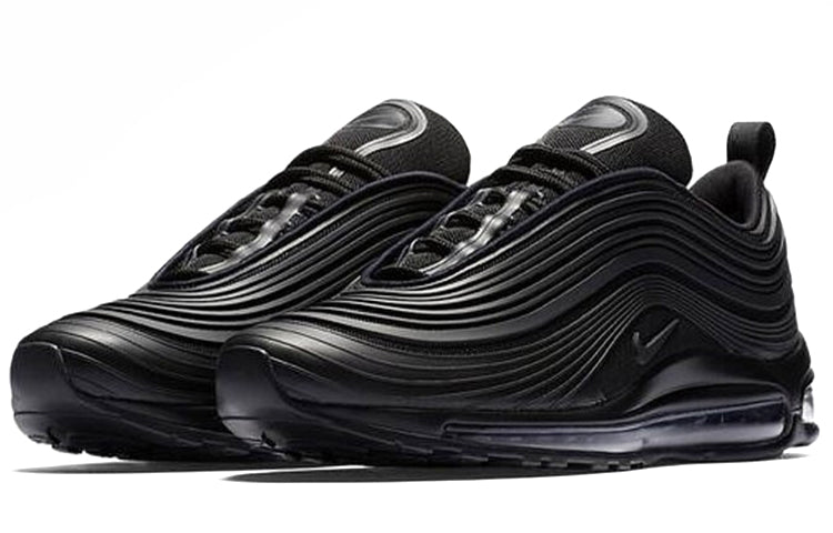 Nike Air Max 97 Ultra 17 SE Suede -Triple Black 924452-001 KICKSOVER