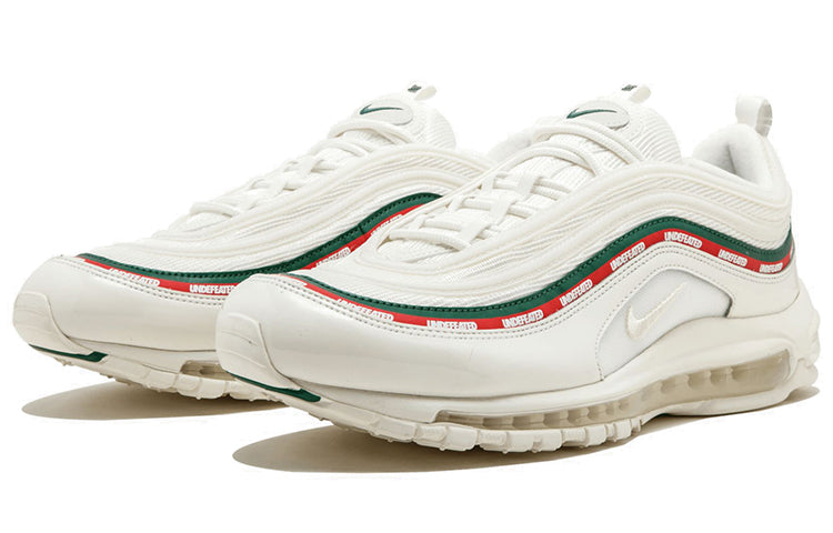 Nike Undefeated x Air Max 97 OG 'Sail' Sail/White-Gorge Green-Speed Red AJ1986-100 KICKSOVER