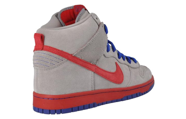 Nike Dunk High Pro Sb Medium Grey/Vrsty Red-Old Ryl 305050-063 sneakmarks