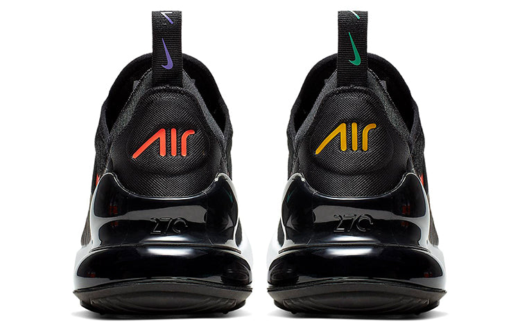 Nike Womens Air Max 270 'Black Flash Crimson' Black/Flash Crimson-University Gold AH6789-023 KICKSOVER