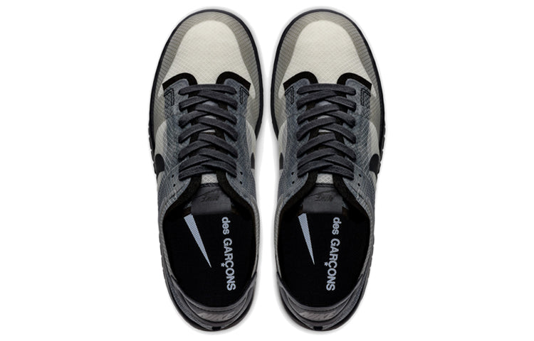 Nike Comme des Garcons x Womens WMNS Dunk Low Black Clear CZ2675-002 sneakmarks