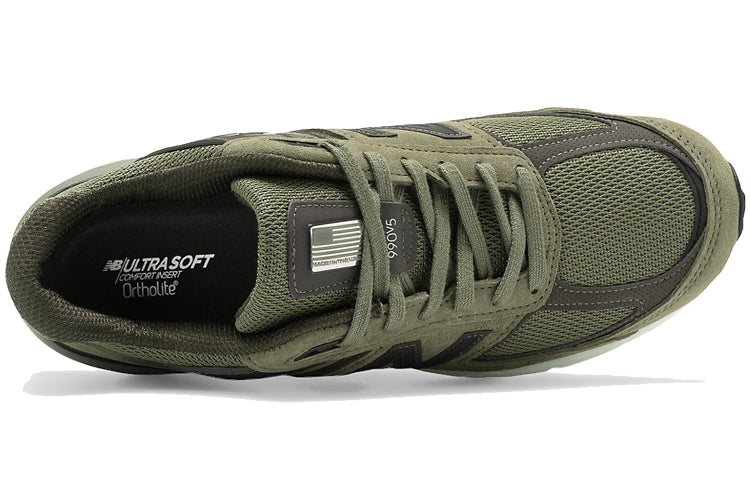 New Balance 990v5 Made In USA 'Covert Green' Covert Green/White M990AE5 KICKSOVER