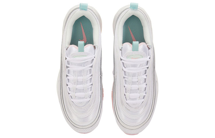 Nike Womens Air Max 97 White Barely Green DJ1498-100 sneakmarks