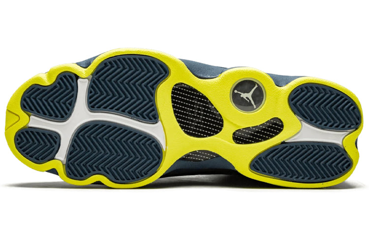 Air Jordan 13 Retro GS 'Squadron' Squadron Blue/Electric Yellow/Black 414574-405