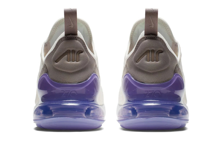 Nike Womens Air Max 270 'Sail Lilac' Sail/Space Purple-White-Pumice AH6789-107 KICKSOVER