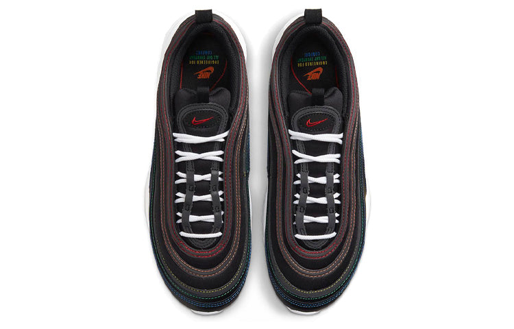 Nike Air Max 97 Multi Stitch Rainbow DJ5999-001 KICKSOVER