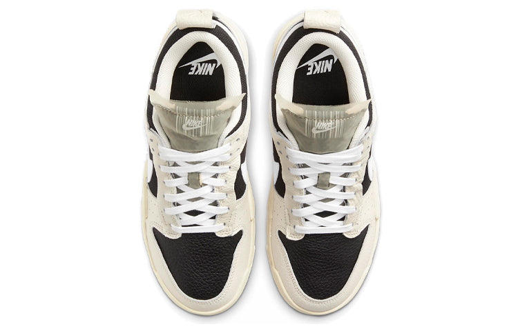 Nike Womens WMNS Dunk Low Disrupt 'Ivory Black' Pale Ivory/Black DD6620-001 sneakmarks