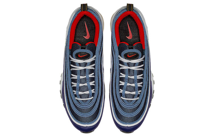 Nike Air Max 97 Midnight Navy Habanero Red 921826-403 KICKSOVER