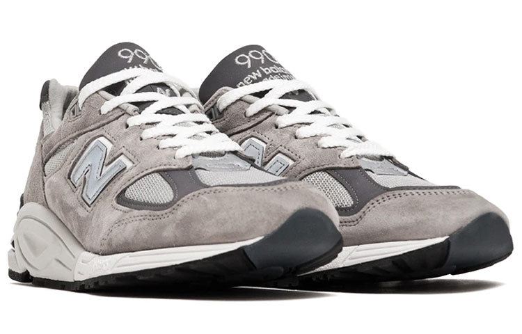 New Balance 990v2 'Grey White' Grey/White M990GR2 KICKSOVER