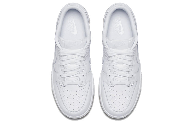 Nike Womens WMNS Dunk Low 'White Gum' White/Pure Platinum/Gum Light Brown/White 311369-100 sneakmarks