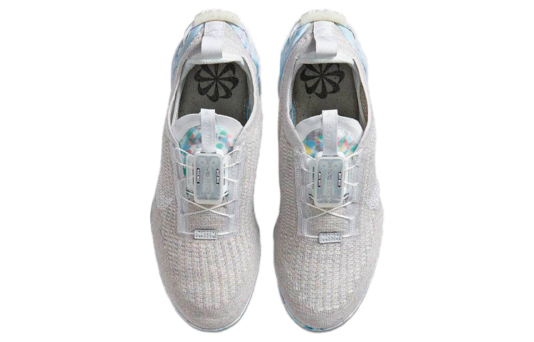 Nike Womens Air VaporMax 2020 Flyknit 'Summit White' White/White/Summit White CJ6741-100 KICKSOVER