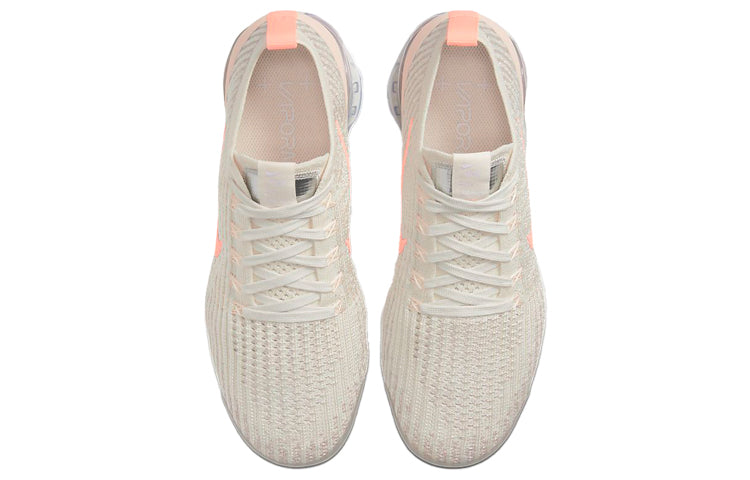 Nike Womens Air VaporMax Flyknit 3 'Light Cream Crimson Tint' Light Cream/Crimson Tint/Vast Grey/Atomic Pink CT1274-200 KICKSOVER