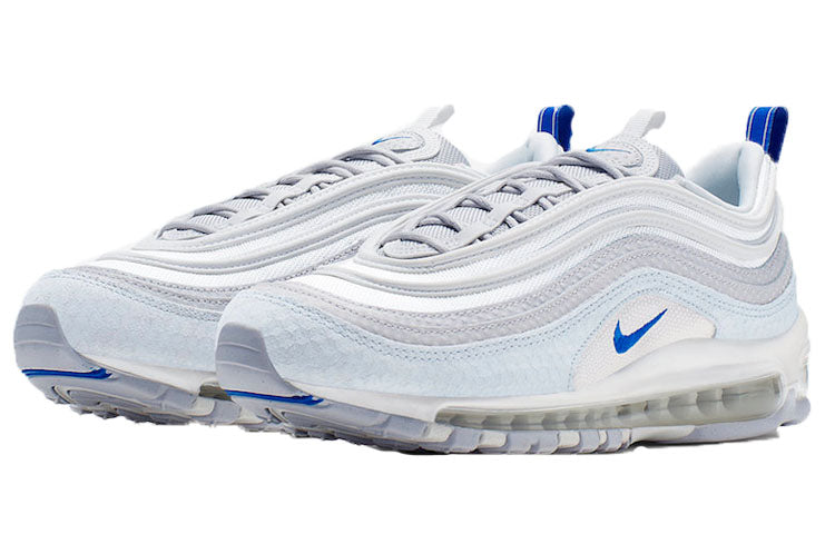 Nike Air Max 97 Premium 'Platinum Racer Blue' Pure Platinum/Racer Blue 312834-009 KICKSOVER