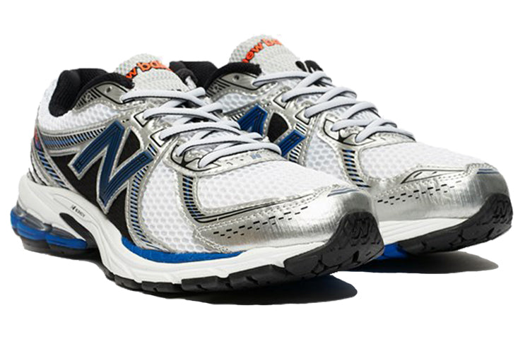 New Balance 860v2 OG 'White Silver' White/Metallic Silver/Blue ML860XB KICKSOVER