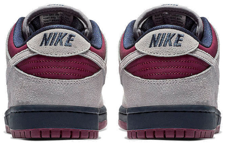 Nike Dunk Low SB Skateboard 'True Berry' Atmosphere Grey/True Berry-Obsidian-Atmosphere Grey BQ6817-001 sneakmarks