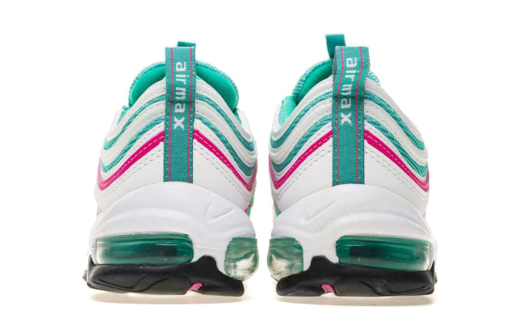 Air Max 97'South Beach' GS White/Pink Blast-Kinetic Green 921522-101 KICKSOVER