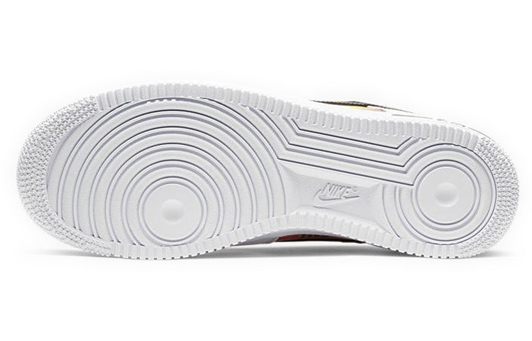 Nike Air Force 1 Low 'Vintage Mosaic' White/Multi-Color/Pistachio Frost/Black CU4734-100 KICKSOVER
