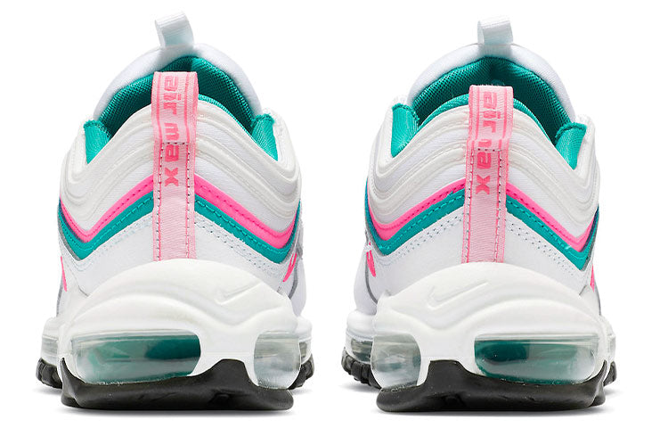 Nike Womens Air Max 97 White Pink Turbo Green DC5223-100 sneakmarks