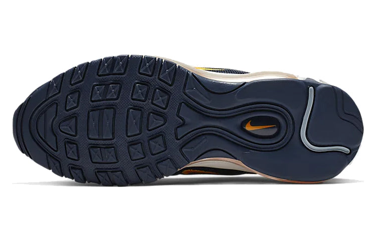 Nike Air Max 97 RF'Navy Laser Orange' GS Midnight Navy/Obsidian Mist-White-Laser Orange BV0050-400 KICKSOVER