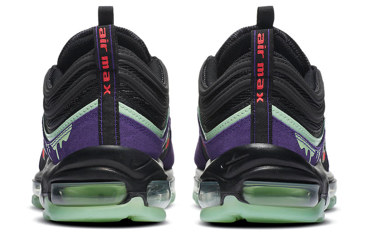 Nike Air Max 97 'Halloween Slime' Black/Flash Crimson/Court Purple DC1500-001 KICKSOVER