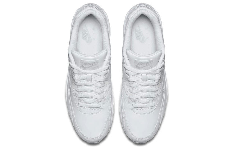 Nike Air Max 90 Leather White 302519-113 KICKSOVER