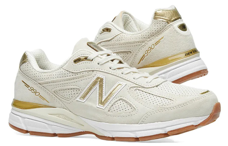 New Balance 990 ' Gold' Off White M990AG4 KICKSOVER
