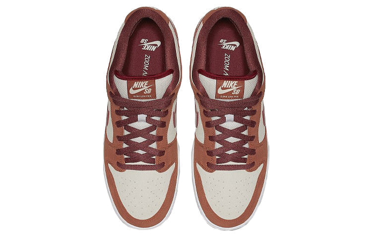 Nike SB Skateboard Dunk Low Pro Dark Russet BQ6817-202 sneakmarks