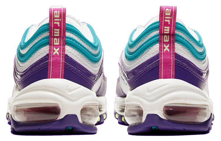 Womens Air Max 97 'Hornets' Summit White/Blight Blus-Purple-Volt CI7388-101 KICKSOVER