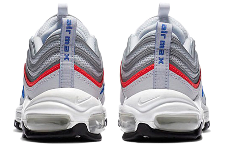 Nike Womens Air Max 97 ESS Silver Flash Crimson Blue CZ6087-101 KICKSOVER