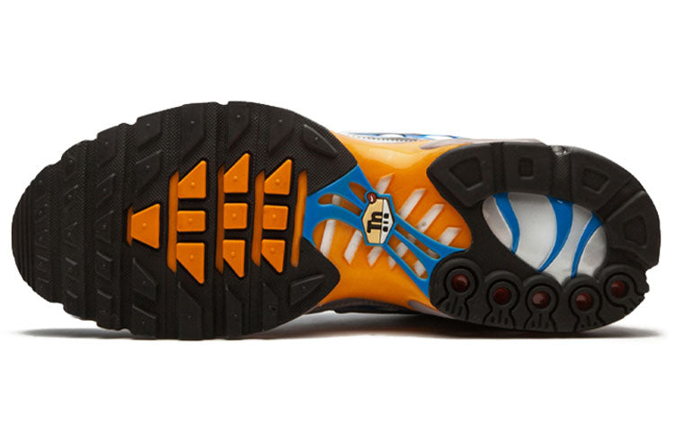 Nike Air Max Plus Premium 'Photo Blue' Photo Blue/Wolf Grey-Orange Peel-Black 815994-400 KICKSOVER