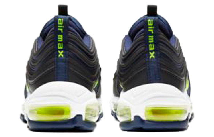 Air Max 97 GS 'Midnight Navy Lemon' Black/Midnight Navy/White/Lemon Venom 921522-018 KICKSOVER