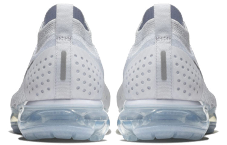 Nike Air VaporMax Flyknit 2 White Vast Grey 942842-105 KICKSOVER