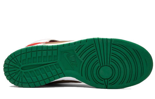 Nike Dunk High Pro SB Skateboard 'Money Cat' White/Chile Red 305050-162 sneakmarks