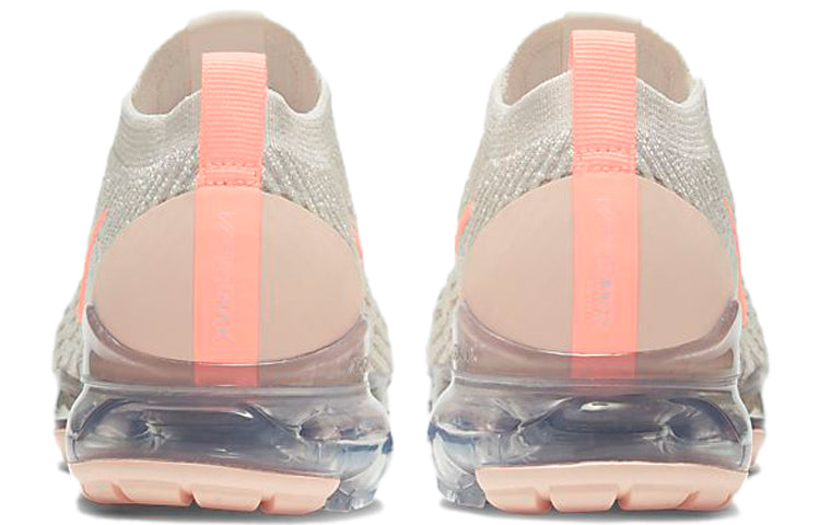 Nike Womens Air VaporMax Flyknit 3 'Light Cream Crimson Tint' Light Cream/Crimson Tint/Vast Grey/Atomic Pink CT1274-200 KICKSOVER