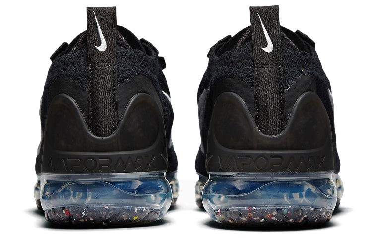 Nike Womens Air Vapormax Flyknit 2021 Black Metallic Silver DC4112-002 KICKSOVER