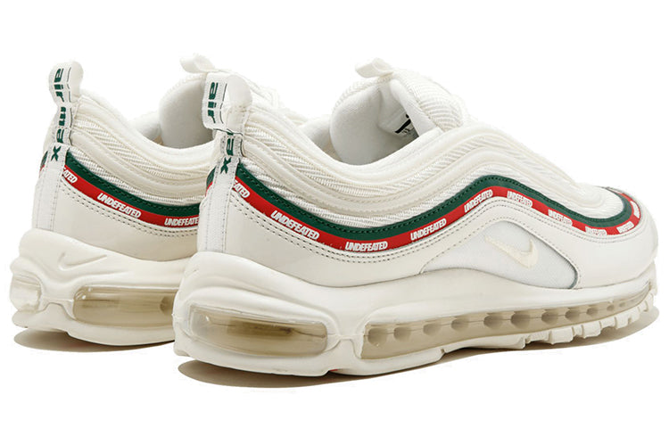 Nike Undefeated x Air Max 97 OG 'Sail' Sail/White-Gorge Green-Speed Red AJ1986-100 KICKSOVER