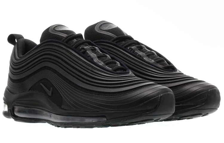 Nike Air Max 97 Ultra 17 SE Suede -Triple Black 924452-001 KICKSOVER