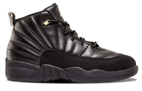 Air Jordan 12 Retro PS 'The Master' Black/White-Black-Metallic Gold 151186-013