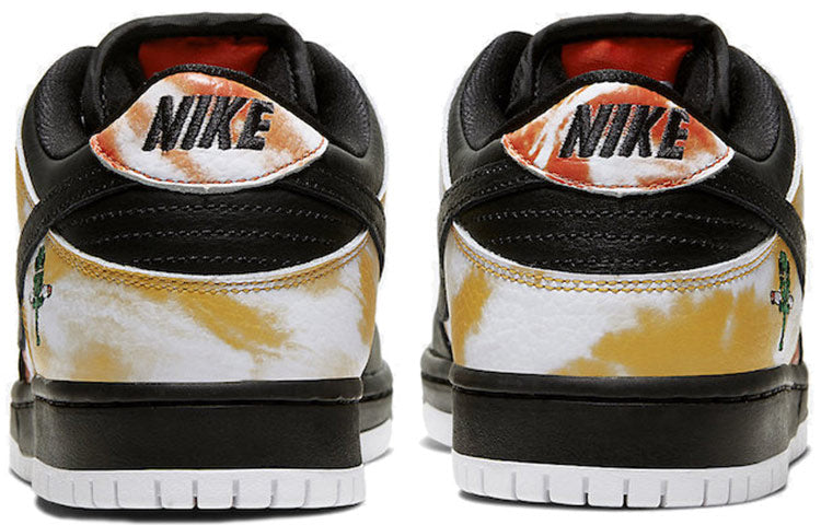Nike SB Skateboard Dunk Low Pro QS Raygun Tie-Dye - Black BQ6832-001 sneakmarks