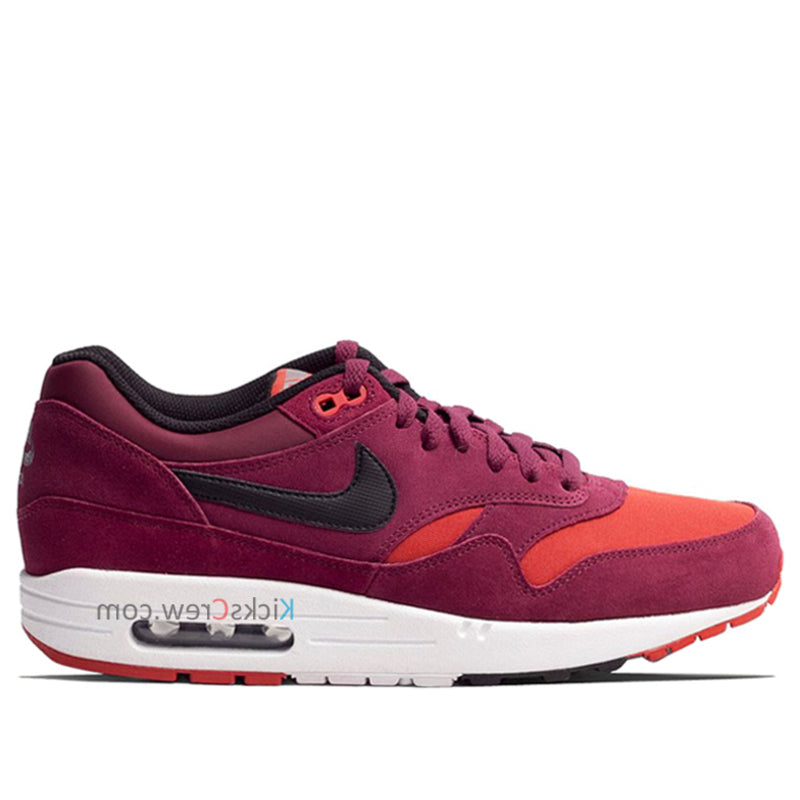 Nike Air Max 1 Essential Deep Garnet Cinnabar 537383-601 KICKSOVER