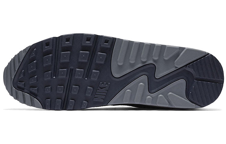 Nike Air Max 90 ESSENTIAL White/SOLAR Red-OBSIDIAN-GYM BLUE 537384-135 KICKSOVER