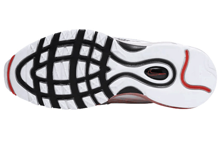 Nike Air Max 97 GS 'Script Swoosh White/Red/Black BQ4817-100 KICKSOVER