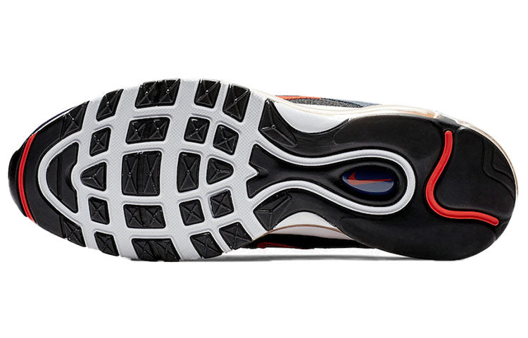 Nike Air Max 97 Midnight Navy Habanero Red 921826-403 KICKSOVER